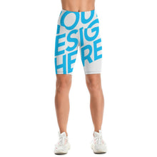 Lade das Bild in den Galerie-Viewer, 1/2 Yoga Hose Sporthose Kurz Tights Y10B Für Damen / Frauen Selbst Gestalten Und Bedrucken
