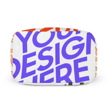 Lade das Bild in den Galerie-Viewer, Multi-Image-Druck Große Lunchtasche Kühltasche Isoliertasche Lunchbag Thermotasche mit Reißverschluss mit Fotos Muster Text Logo selbst gestalten und bedrucken