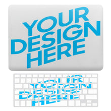 Lade das Bild in den Galerie-Viewer, Apple Laptop-Tastatur-Schutzhüllen-Set Silikon (Tastaturfolie) + PVC (Schutzhülle) selbst gestalten und bedrucken