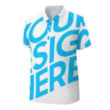 Lade das Bild in den Galerie-Viewer, TSHIRT Poloshirt / Polohemd mit Foto Herren selbst gestalten und bedrucken