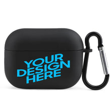 Lade das Bild in den Galerie-Viewer, Kopfhörergehäuse Schutzhülle für Bluetooth-Ohrhörer für AirPods 3 (schwarz / weiß) mit Logo Motiv oder Foto selbst gestalten und bedrucken