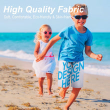 Lade das Bild in den Galerie-Viewer, Strandhose Badeshorts Badehose Kurz - Jungen - Zweiteiliges Design - selbst gestalten und bedrucken