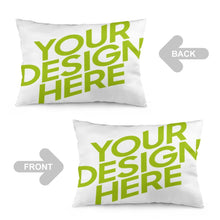 Lade das Bild in den Galerie-Viewer, Langer Kissenbezug Kissenhülle beidseitiger Druck mit Foto Muster Text selbst gestalten und bedrucken