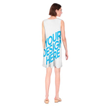 Lade das Bild in den Galerie-Viewer, sexy ärmelloses Kleid selbst gestalten und bedrucken