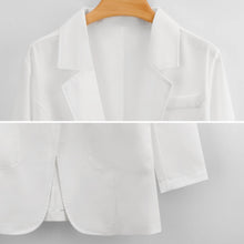 Lade das Bild in den Galerie-Viewer, Einzelbilddruck Voll Druck Damen / Frauen Sommerlicher Anzug Hosenanzug Casual Suit Elegant mit Fotos Muster Text Logo selbst gestalten und bedrucken
