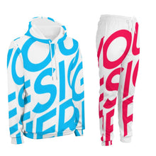 Lade das Bild in den Galerie-Viewer, Damen / Herren Unisex Kapuzenpullover Hoodie 2-tgl. Set / Trainingsanzug mit Foto selbst gestalten und bedrucken