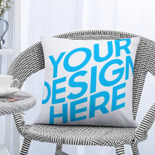 Lade das Bild in den Galerie-Viewer, Einseitiger Druck Glitzernde Pailetten Kuschelkissen Kissenhülle Kissenbezug 40cmx40cm - Farbwechsel - Bezug ohne Füllung mit Fotos Muster Text Logo selbst gestalten und bedrucken