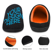 Lade das Bild in den Galerie-Viewer, Winter Premium Hausschuhe Pantoffeln für Herren aus Baumwolle mit Foto selbst gestalten und bedrucken