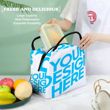 Lade das Bild in den Galerie-Viewer, Oxford Lunch Bag Kühltasche Lunchtasche mit Tragegriff mit Foto / Text selbst gestalten und bedrucken
