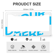 Lade das Bild in den Galerie-Viewer, Kennzeichenhalter / Auto Nummernschild Halterung / Kennzeichenrahmen mit Vier runde Löcher ( ein Paar ) mit Foto selbst gestalten und bedrucken