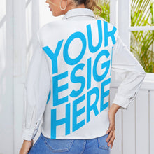 Lade das Bild in den Galerie-Viewer, Einzelbilddruck Schulterfreie Strickweste Bestickte Pullover Pullunder Weste Damen / Frauen MY06 mit Foto Text Muster selbst gestalten und bedrucken