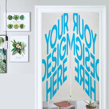 Lade das Bild in den Galerie-Viewer, Türvorhang Weiß 86x143cm selbst gestalten und bedrucken