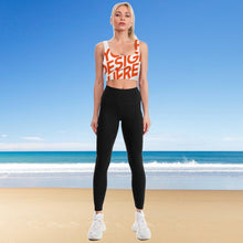 Lade das Bild in den Galerie-Viewer, Multi-Image-Druck Sexy Damen / Frauen Yoga Bra Top T-Shirt-BH Crop Top Sport Bra Basic Wohlfühl BH YJ037 mit Fotos Muster Text Logo selbst gestalten und bedrucken