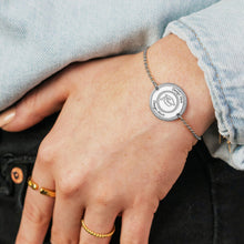 Lade das Bild in den Galerie-Viewer, "Graduation Hat" Armband Armkette mit Anhänger Doktorhut S0045 mit 18K Gold Roségold Vergoldung selbst gestalten