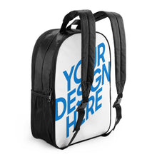Lade das Bild in den Galerie-Viewer, Doppelseitiger Druck Hochwertige 17 Zoll Schultasche für Mädchen Jungen Damen Herren mit Foto Text online selbst gestalten und bedrucken