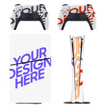 Lade das Bild in den Galerie-Viewer, PS5 Slim Skins Aufkleber für Digital Edition mit Foto Design Motiv Text selbst gestalten und bedrucken