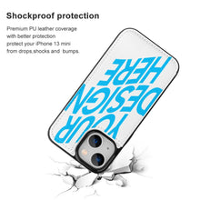 Lade das Bild in den Galerie-Viewer, Klapphülle & Flipcase Handyhülle für Apple iPhone 13 / Mini / Pro / Pro Max aus TPU Leder mit Foto Muster Text selbst gestalten und bedrucken