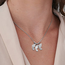 Lade das Bild in den Galerie-Viewer, Mutterschmuck Babyfußkette X0009 mit Namen Gravur selbst gestalten