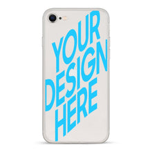 Lade das Bild in den Galerie-Viewer, iPhone SE TPU Handyhülle mit Fotos Muster Text Logo selbst gestalten und bedrucken
