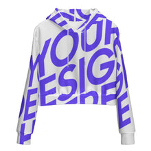 Lade das Bild in den Galerie-Viewer, Einzelbild-Design Damen / Frauen MWZXU029 Kapuzen Hoodie ohne Taschen mit Foto Design Motiv Text selbst gestalten und bedrucken (Simple Design)