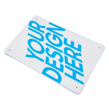 Lade das Bild in den Galerie-Viewer, Eisenblech vertikale Platte Metallschild Blechschilder Deko Schild mit Spruch Wand- und Türdeko selbst gestalten und bedrucken