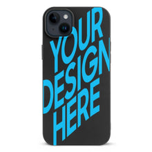 Lade das Bild in den Galerie-Viewer, Personalisierte TPU Clear Cover iPhone 14 / iPhone 14 Plus / iPhone 14 Pro / iPhone 14 Pro Max Handyhülle Schutzhülle mit Fotos Muster Text Logo selbst gestalten und bedrucken