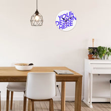Lade das Bild in den Galerie-Viewer, Holz Wanduhr ohne Skalen selbst gestalten und bedrucken