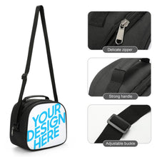 Lade das Bild in den Galerie-Viewer, Polyester Kinder Kühltasche Lunchtasche mit Tragegriff mit Foto / Text selbst gestalten und bedrucken