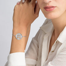 Lade das Bild in den Galerie-Viewer, Graviertes Stammbaum Armband S0031 mit Gravur mit 18K Gold Roségold Vergoldung selbst gestalten