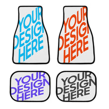 Lade das Bild in den Galerie-Viewer, Multi-Image-Druck Automatten Set (4 St) Universal-Fußmatten Auto Fußmatten mit Fotos Muster Text Logo selbst gestalten und bedrucken