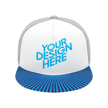 Lade das Bild in den Galerie-Viewer, Herren & Damen Snapback Cap Plain Gummi Baseballkappe mit einer Vielzahl von Farben selbst gestalten und bedrucken