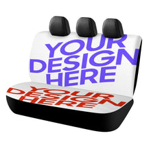 Lade das Bild in den Galerie-Viewer, Auto Rücksitzbezug Autositzbezug mit Foto Design Motiv Text selbst gestalten und bedrucken