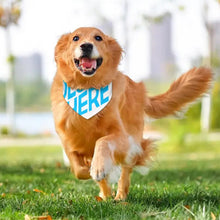 Lade das Bild in den Galerie-Viewer, Haustier Haustierhalsband Schal Tier-Halstuch Hunde Dreieck Bandanas mit Fotos Muster Text Logo selbst gestalten und bedrucken