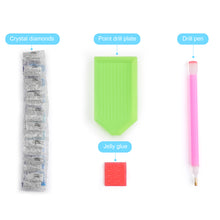 Lade das Bild in den Galerie-Viewer, Diamond Painting / Diamantmalerei / Diamantbild in vertikale Version mit Quadrat Steinchen mit Foto selbst gestalten und bedrucken