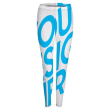 Lade das Bild in den Galerie-Viewer, Leggings Sportswear Sporthose Yoga Hose NZ205 für Damen Frauen mit Foto Text selbst gestalten und bedrucken