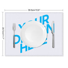 Lade das Bild in den Galerie-Viewer, Tischset Tischmatte Leder Pappe selbst gestalten und bedrucken