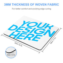 Lade das Bild in den Galerie-Viewer, Quadratisches Mauspad 18*22cm 20*25cm 25*30cm mit Foto Text selbst gestalten und bedrucken