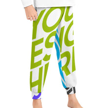 Lade das Bild in den Galerie-Viewer, Multi-Image-Design Kinder Jungen/Mädchen Pyjama Hose Schlafanzughose Schlafhose D29P mit Foto Design Motiv Text selbst gestalten und bedrucken