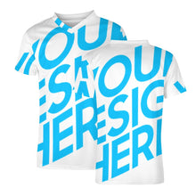 Lade das Bild in den Galerie-Viewer, Einzelbilddruck Fußball WM Herren Jersey Personalisierter Fußballtrikot Fußball Trikot 3Z06 mit Fotos Muster Text Logo selbst gestalten und bedrucken