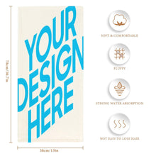 Lade das Bild in den Galerie-Viewer, Handtuch Waschhandschuh Classic mit Foto Design Motiv Text selbst gestalten und bedrucken