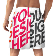 Lade das Bild in den Galerie-Viewer, Multi-Image-Design Herren Männer Schlafhose Kurz Pyjamashorts Mix & Relax LM012 mit Foto Design Motiv Text selbst gestalten und bedrucken