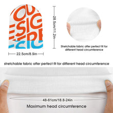 Lade das Bild in den Galerie-Viewer, Multi-Image-Druck Volldruck Strickmütze Beanie Wintermütze für Herren und Damen mit Fotos Muster Text Logo selbst gestalten und bedrucken