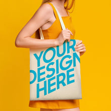 Lade das Bild in den Galerie-Viewer, 38×41cm Beidseitiger Druck Groß Martin Tote Bag Canvas Einkaufstasche Jutebeutel Stoffbeutel selbst gestalten und bedrucken