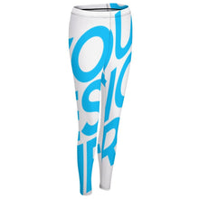 Lade das Bild in den Galerie-Viewer, Leggings Sportswear Sporthose Yoga Hose NZ205 für Damen Frauen mit Foto Text selbst gestalten und bedrucken
