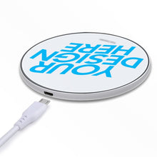 Lade das Bild in den Galerie-Viewer, Drahtloses Ladegerät Ladepad (Wireless Charger) selbst gestalten und bedrucken