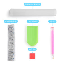 Lade das Bild in den Galerie-Viewer, Diamond Painting Diamantbild mit runden Steinchen in vertikalen Version mit Foto selbst gestalten und bedrucken