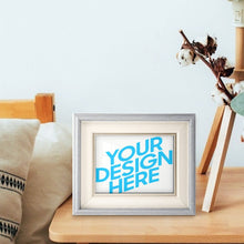 Lade das Bild in den Galerie-Viewer, Pulsdruck Bilderrahmen Fotorahmen mit Foto in horizontale Version selbst gestalten und bedrucken
