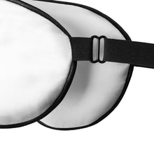 Lade das Bild in den Galerie-Viewer, Schlafmaske Augenmaske Schwarz selbst gestalten und bedrucken