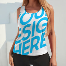 Lade das Bild in den Galerie-Viewer, Damen / Frauen Tanktop XK Tank Top mit Fotos Muster Text Logo selbst gestalten und bedrucken