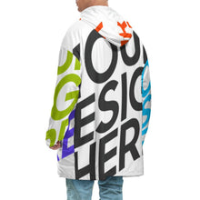 Lade das Bild in den Galerie-Viewer, Mehrbilddruck Decken Kapuzenpullover Lang für Herren & Männer B4122 mit Foto Muster Text Logo selbst gestalten und bedrucken